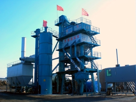 380V / 50HZ 240T Hot Mix Bitumen Plant , Asphalt Processing Plant With Italy Imported Burner​