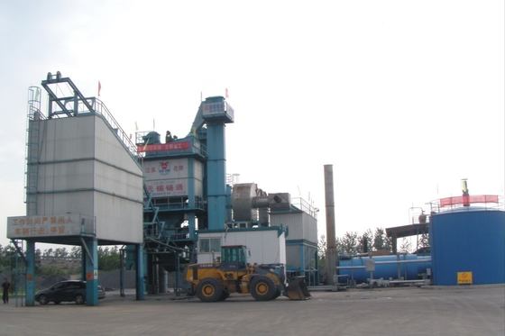 160Tph 2000 Model Continuous Asphalt Mixing Plant With 30ton Bitumen Tank
