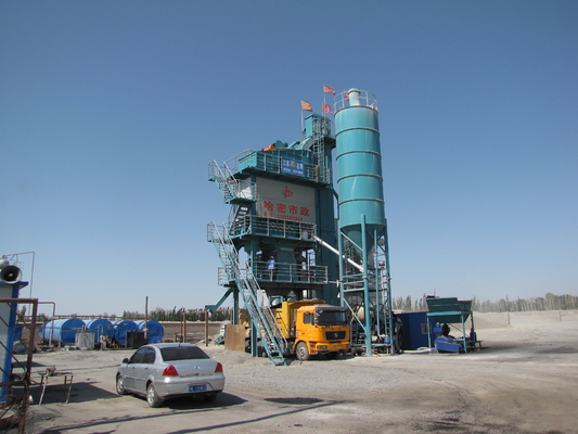 Auto Batching Container Type 160tph Asphalt Hot Mix Plant With ABB Soft Starter