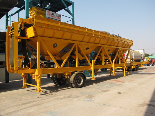 120tph Portable Asphalt Plant ,  Mobile Hot Mix Plant 4 Decks Sieving Layer