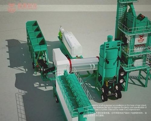 7 Standard Trucks Mobile Asphalt Plant Variable Installation Options