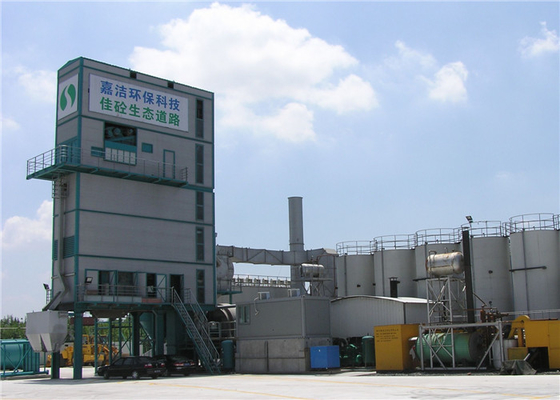 Bitumen Mixer Asphalt Plant Equipment , PM 5.28mg / M3 Asphalt Production Plant