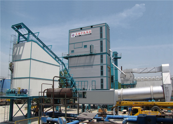 Bitumen Mixer Asphalt Plant Equipment , PM 5.28mg / M3 Asphalt Production Plant