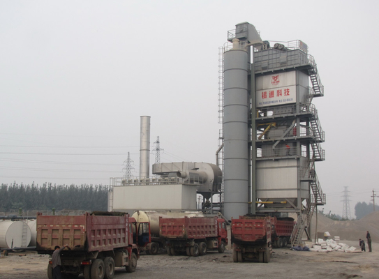 120T Finished Product Bin Underlying Type Asphalt Batching Plant Road Construction Machinery