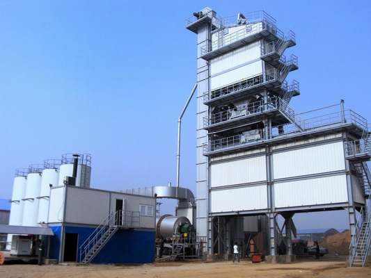 High Adaptability Asphalt Batch Mix Plant , Small Batching Plant Wam Filler Distributor