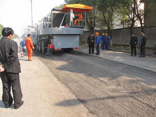 9815mm Wheel Base Hot In Place Asphalt Recycling Plant Double Layer Heater