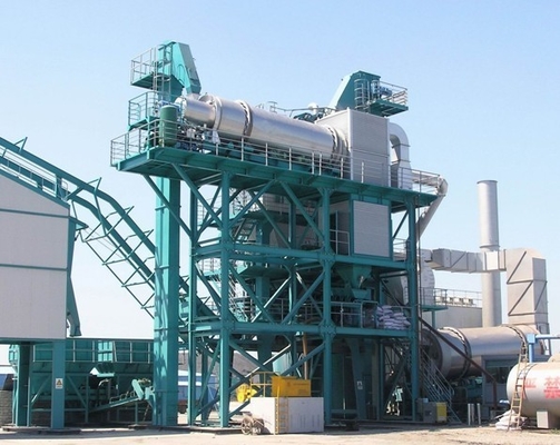 80 ~ 120t / H Capacity Dry Mix Plant , RAP Bitumen Production Plants Used In Construction
