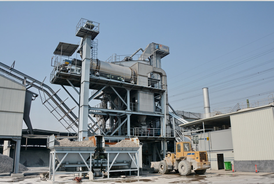 80 ~ 120t / H Capacity Dry Mix Plant , RAP Bitumen Production Plants Used In Construction