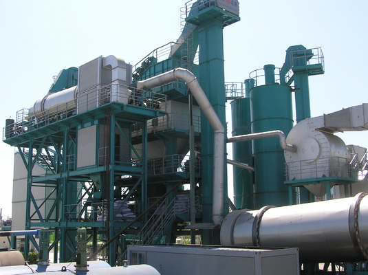 80 Ton Recycling Asphalt Machine 380V / 50HZ Power , Asphalt Hot Mix Plant 12 Months Warranty