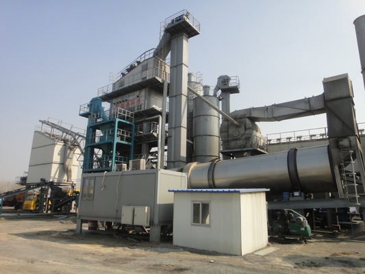 20G Steel Boiler Plate Asphalt Emulsion Plant , 8mm Flights Highway Construction Equipment