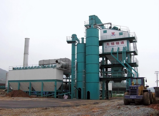 20G Steel Boiler Plate Asphalt Emulsion Plant , 8mm Flights Highway Construction Equipment