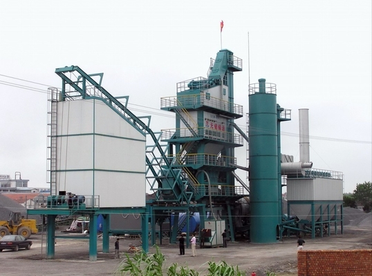 320t / H Drying Capacity Asphalt Dryer Asphalt Hot Mix Plant 45 Seconds Mixing Time