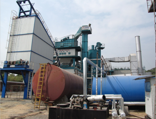 30KW Shaft - Mounted Reducer Asphalt Batch Mix Plant With Anti - Reversal Device